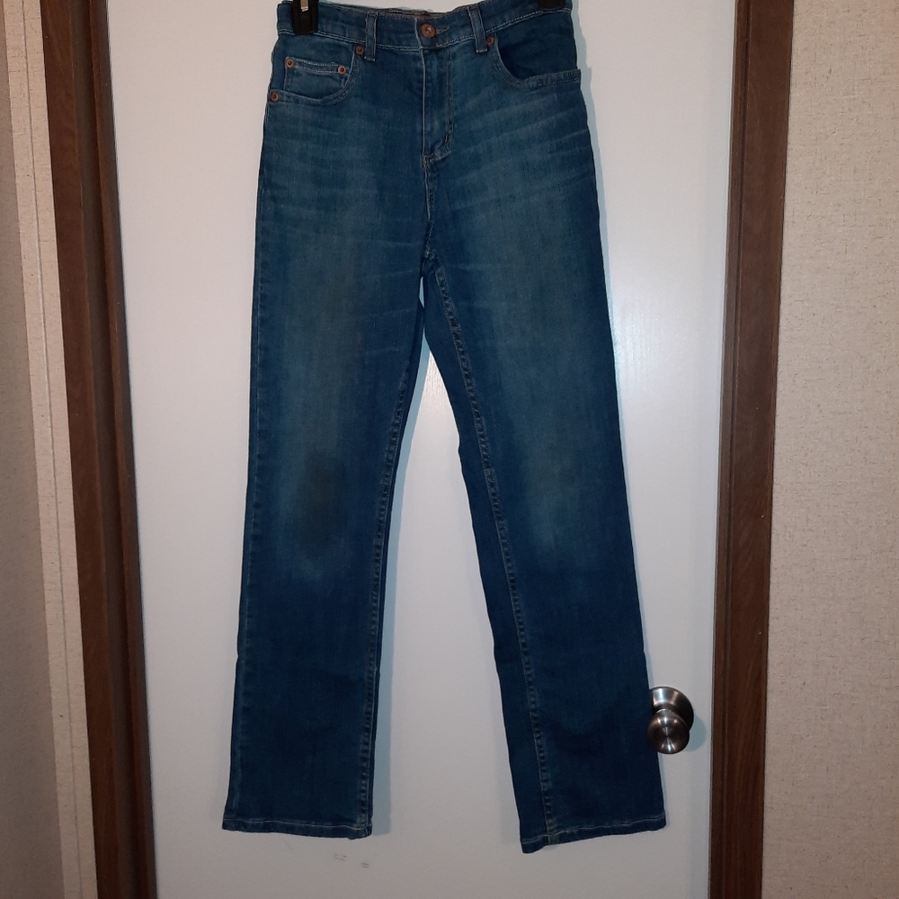 Boys J Khaki Blue Jean Size 14S